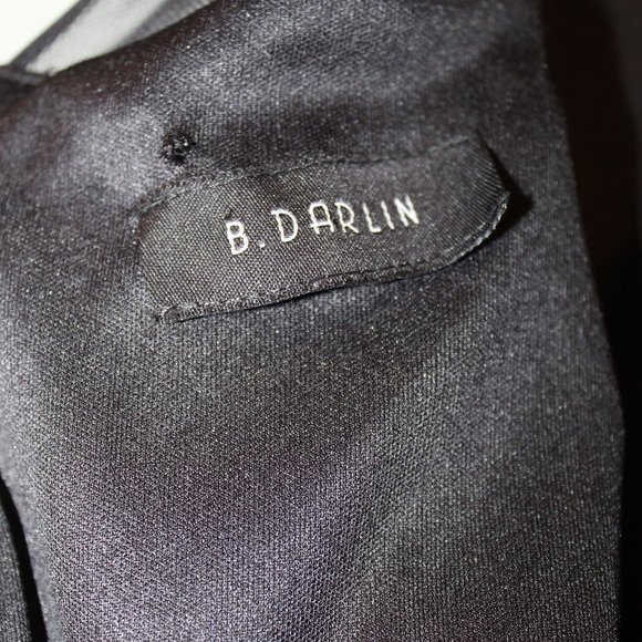 B Darlin Black Silver cocktail dress - Picture 4 of 4
